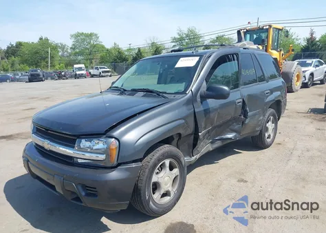 2007 Chevrolet Trailblazer Ls из США, поврежденный, VIN 1GNDS13S272240140